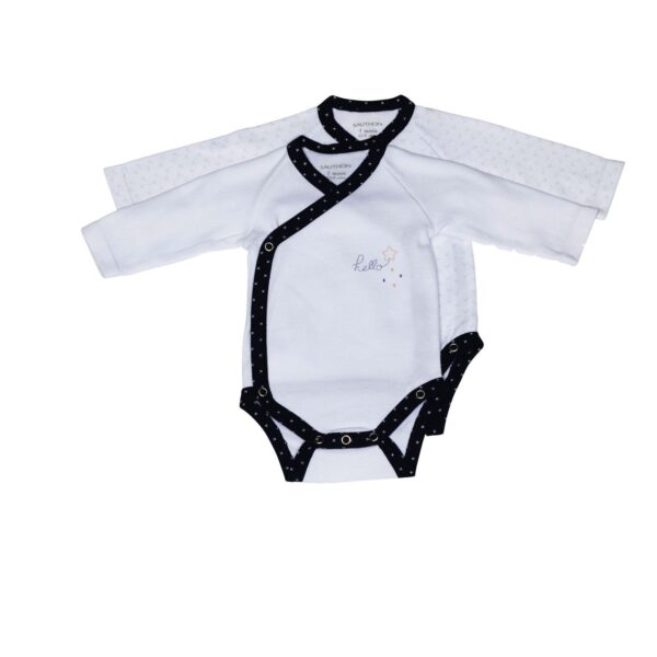 Lot de 2 Bodies Taille 3 mois